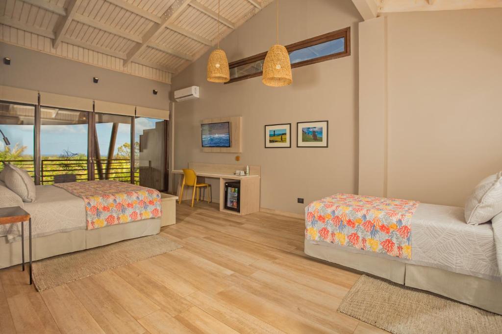 Posezení v ubytování Hotel Ohana Rapa Nui
