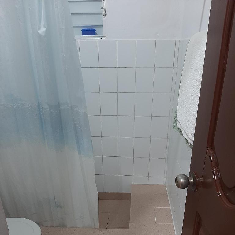 Koupelna v ubytování B&B KeisyAlba Punta Rucia