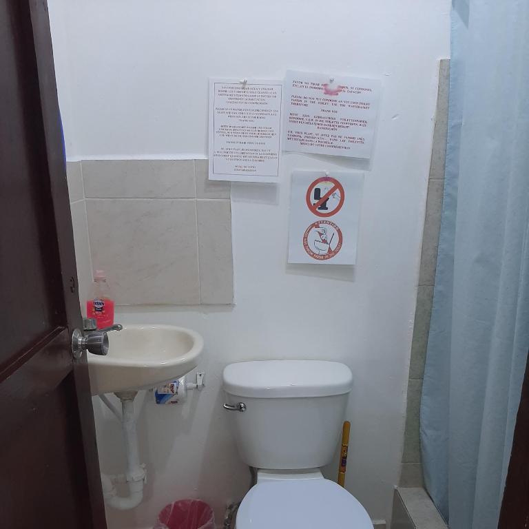 Koupelna v ubytování B&B KeisyAlba Punta Rucia