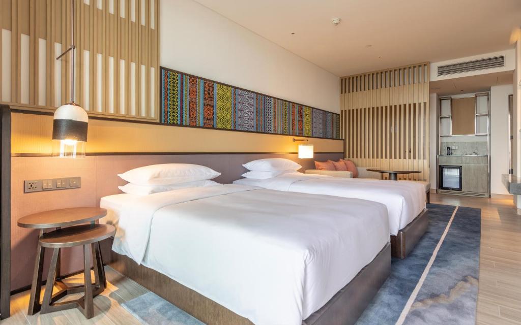 Hyatt Regency Sanya Tianli Bay - Salle Jumelle De Luxe Avec Vue Sur L'océan