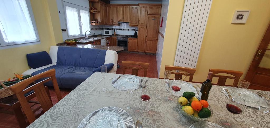 Kuchyňa alebo kuchynka v ubytovaní Casa César