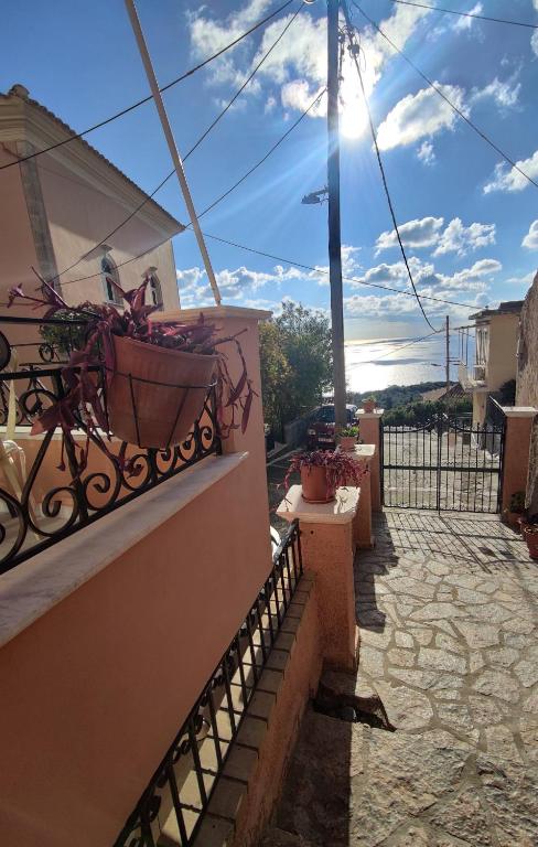 Balkón nebo terasa v ubytování Marios Apartment