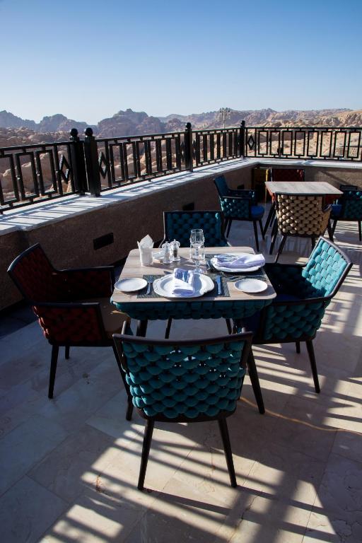 Balkón nebo terasa v ubytování Petra Moon Luxury Hotel