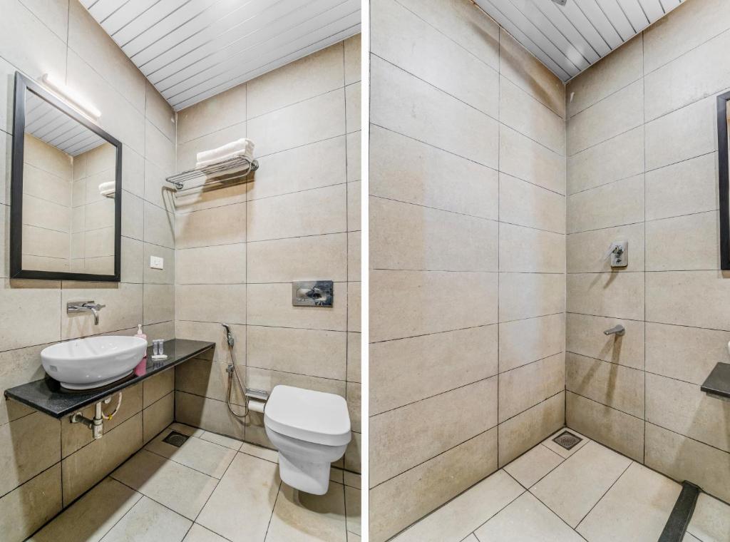 Koupelna v ubytování UPAR Hotels - T Nagar