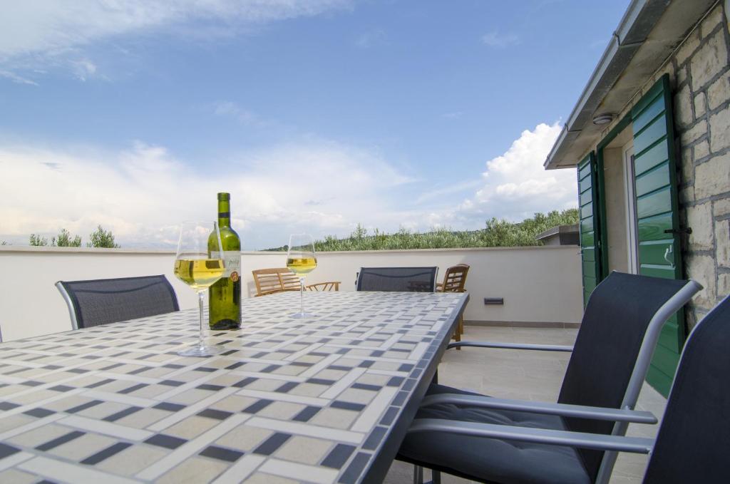 Balkón nebo terasa v ubytování Holiday Home Bliss