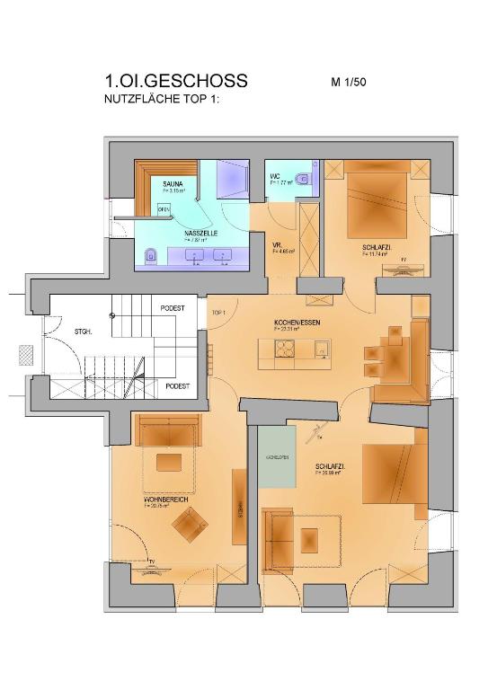Plan piętra w obiekcie SeeHotel & SeeApartments Kärntnerhof- direkt am See!