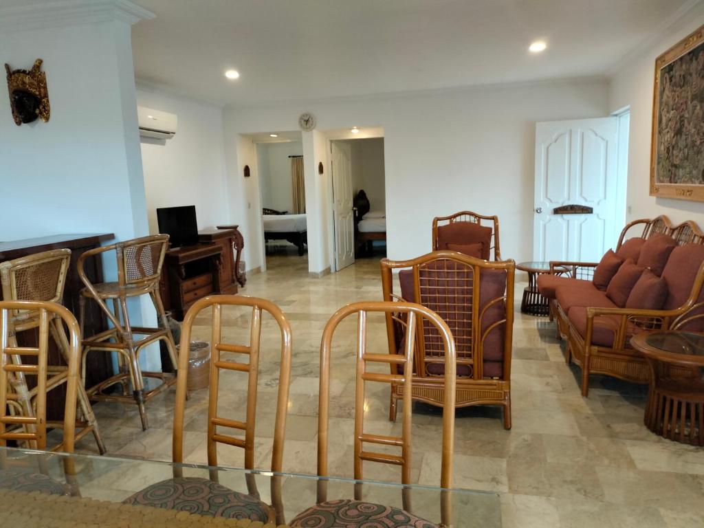 Posezení v ubytování Grand Kumala Hotel - Hotel Kumala Legian Kuta Bali