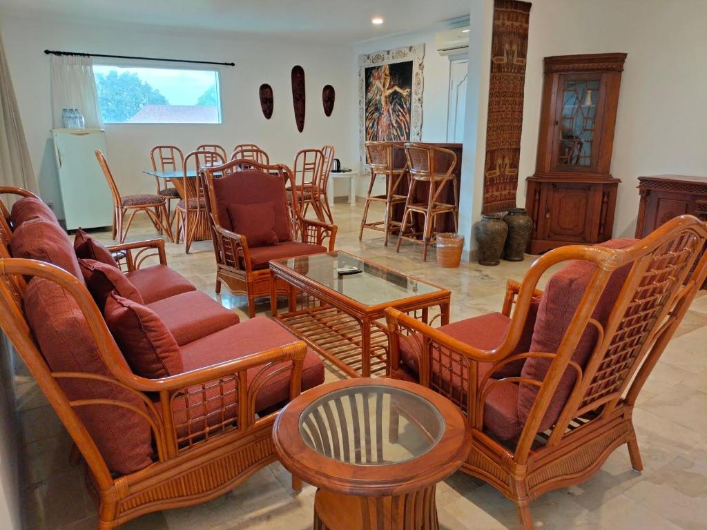 Posezení v ubytování Grand Kumala Hotel - Hotel Kumala Legian Kuta Bali