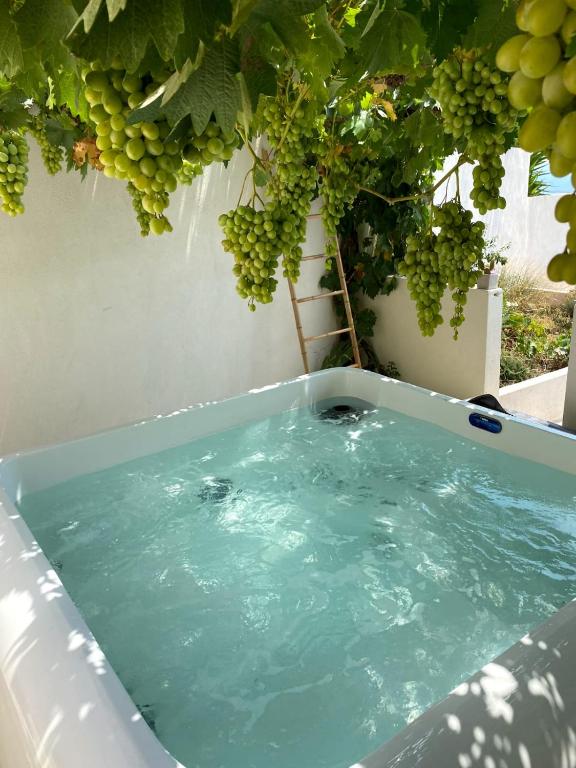 Bazén v ubytování LES SUITES LOVE 3 SPA VUE MER PISCINe nebo v jeho okolí