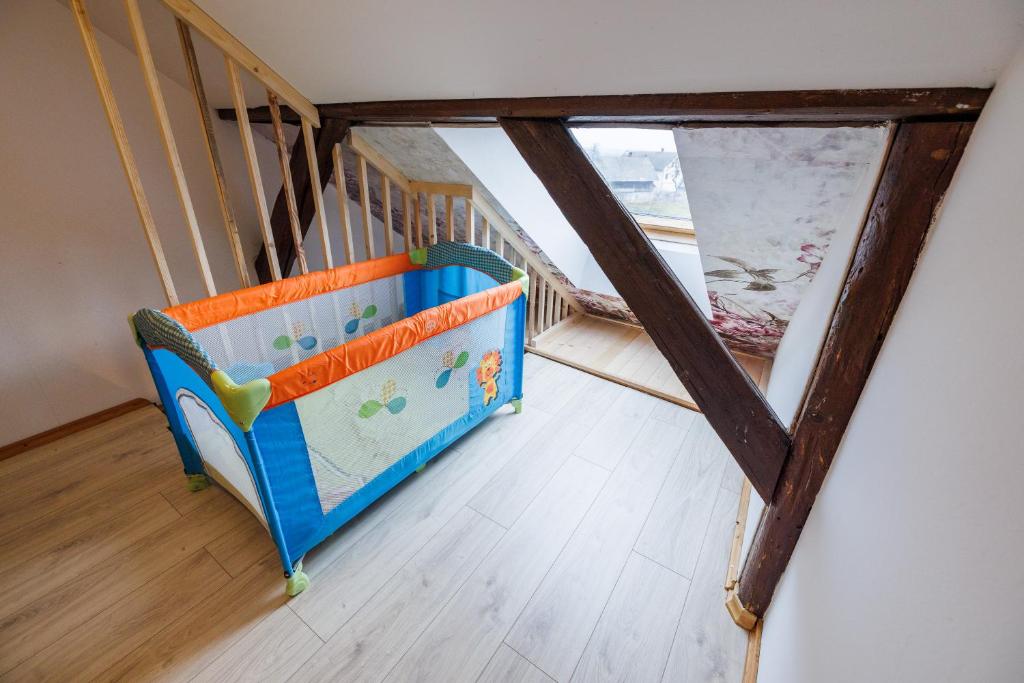 Postel nebo postele na pokoji v ubytování House Pr'Belej