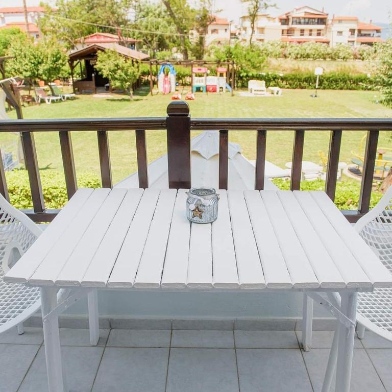 Balkón nebo terasa v ubytování Hotel Papanikolaou