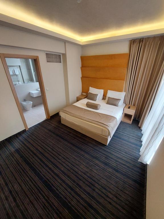 Postel nebo postele na pokoji v ubytování Spa Hotel Terme