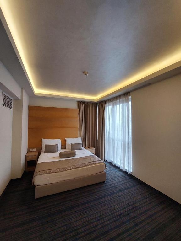 Postel nebo postele na pokoji v ubytování Spa Hotel Terme