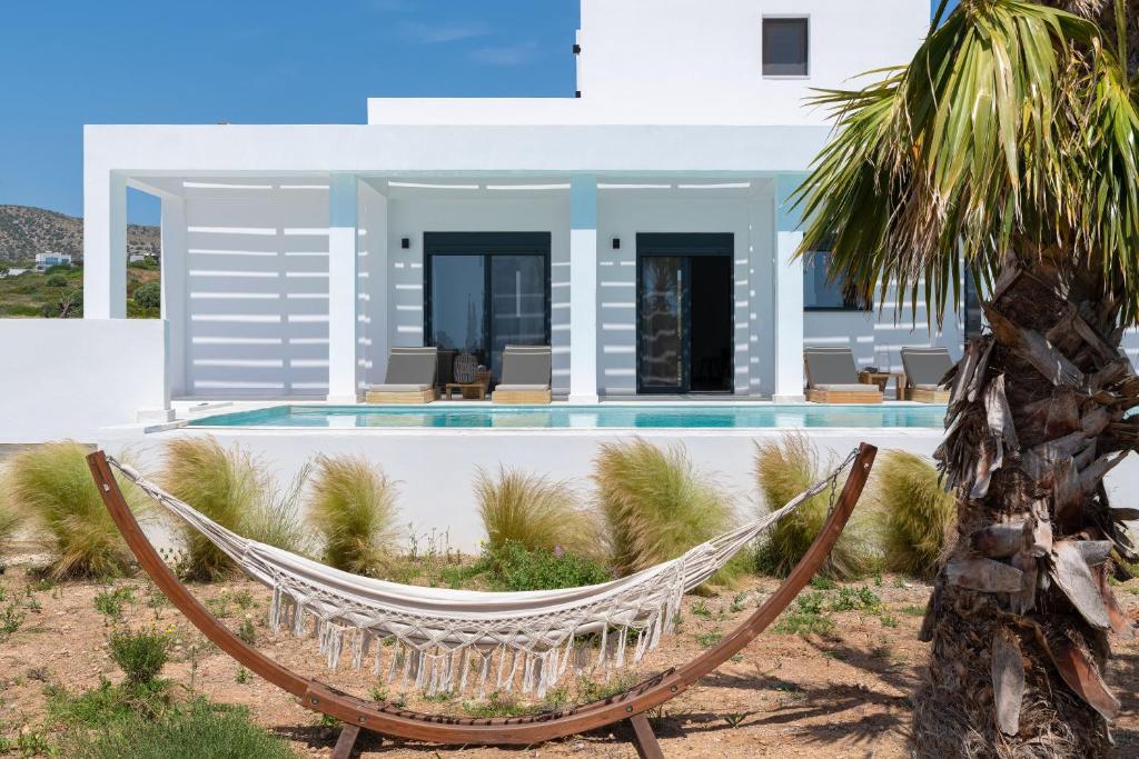 Bazén v ubytování Seastar Villa, Lachania Beach nebo v jeho okolí
