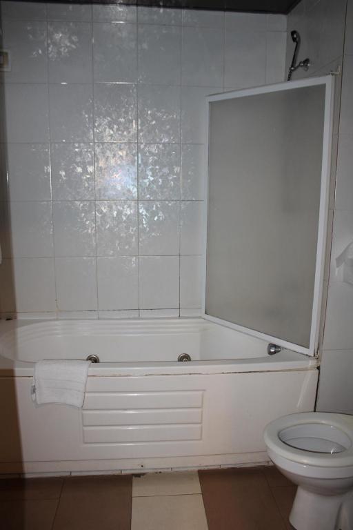 Koupelna v ubytování Hotel Franco Yaounde