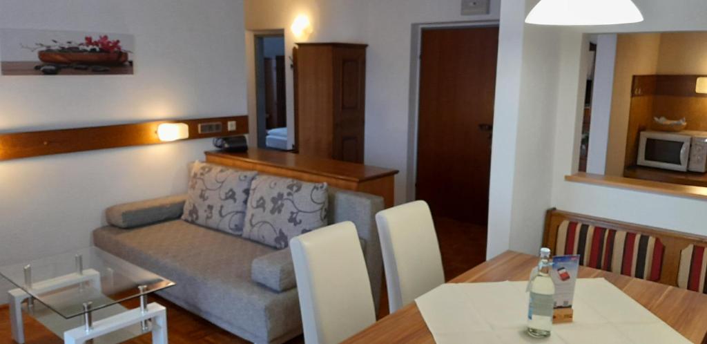 Kuchyňa alebo kuchynka v ubytovaní Ferienhof Alte Post, Apartments