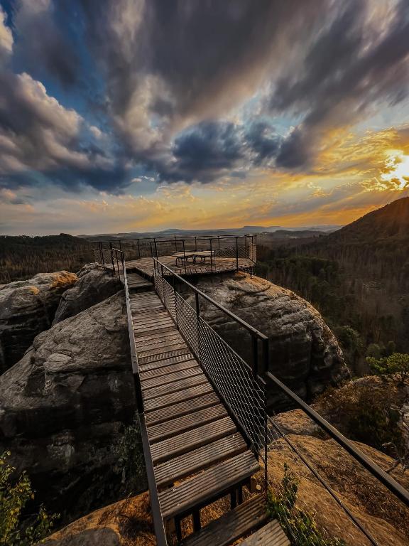 Fotografie z fotogalerie ubytování Penzion U Vyhlídky v destinaci Chřibská