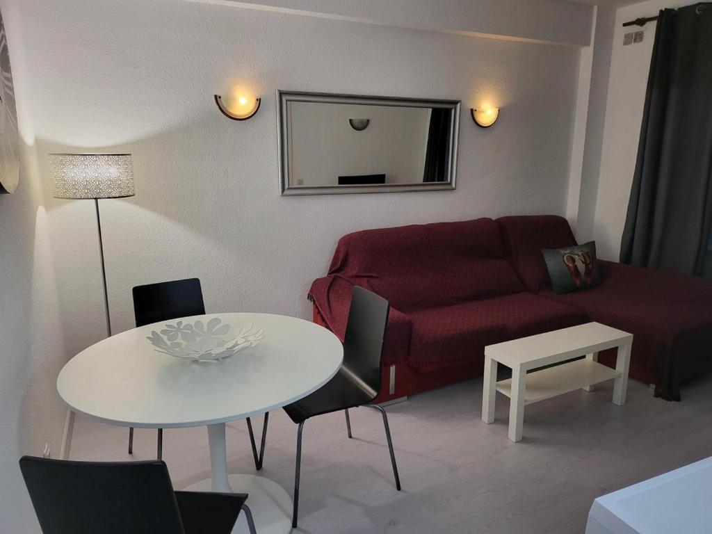 Posezení v ubytování Virginia Apartment