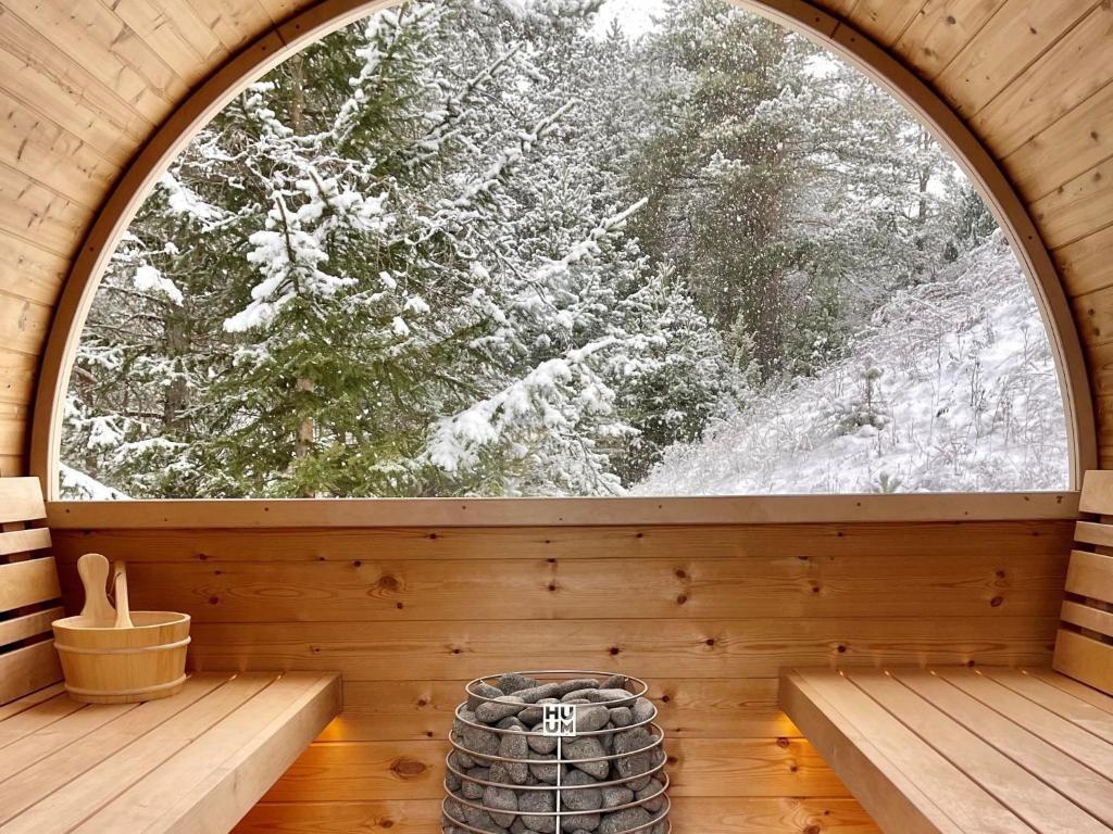 Holiday Home Luna by Interhome v zimě