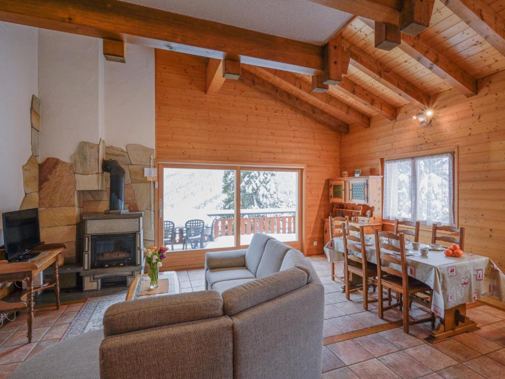 Posezení v ubytování Apartment Heida A 4 by Interhome