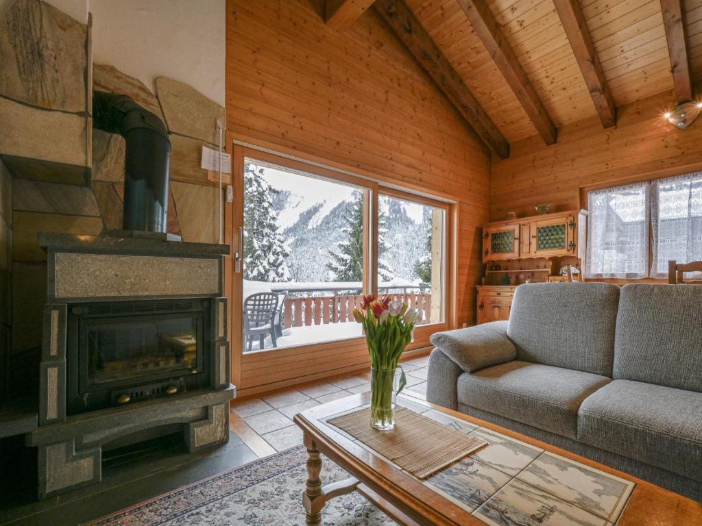 Posezení v ubytování Apartment Heida A 4 by Interhome