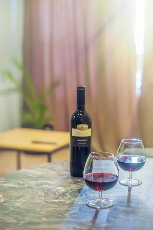 Nápoje v ubytování LALO Hotel Abastumani