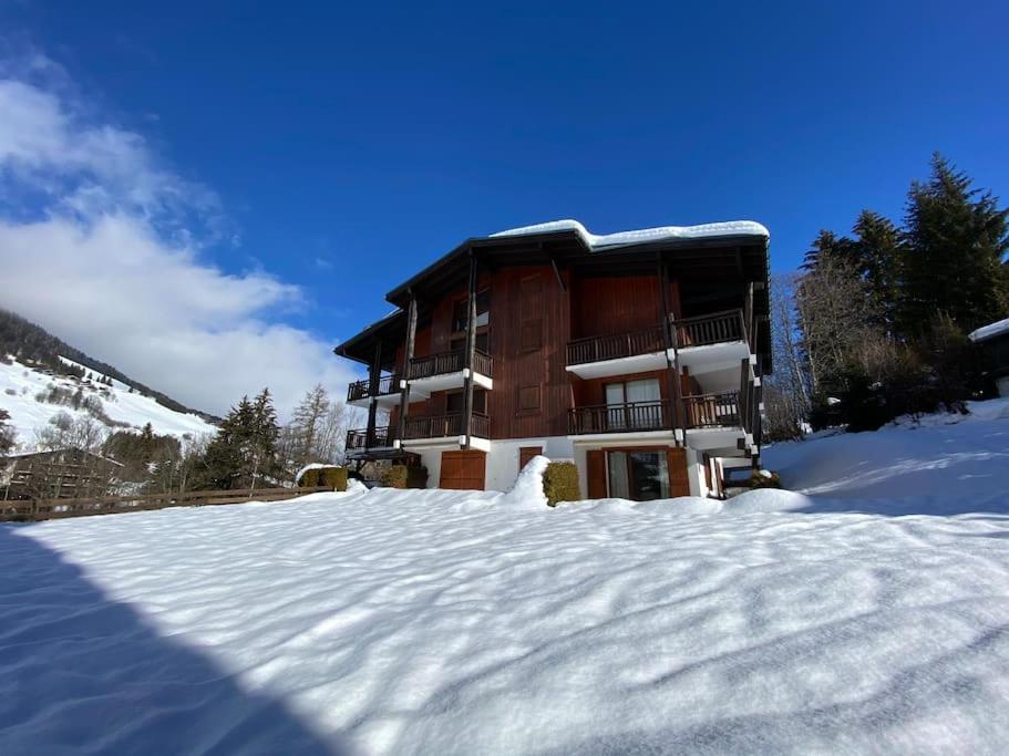 T2 de charme à Megeve vue panoramique v zime