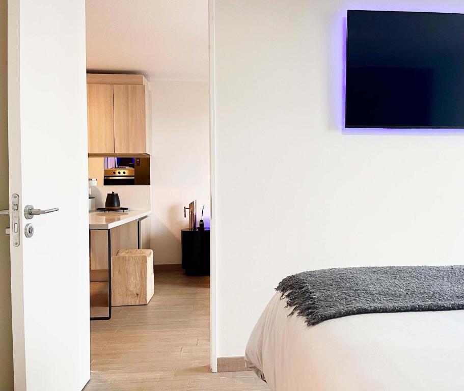 Departamento Centro moderno con balcón - 