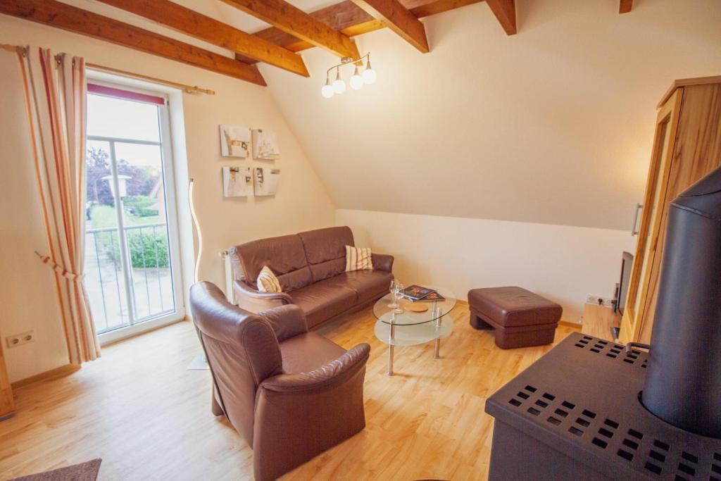 Posezení v ubytování Haus Merlin - Austernfischer