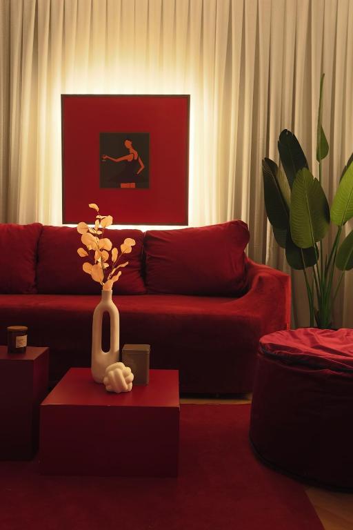 Etern Stays - Maroon Apartment - Appartement Met één Slaapkamer