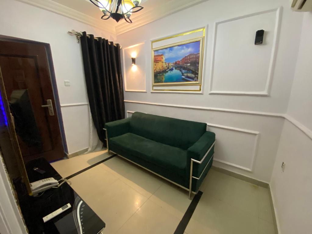 Posezení v ubytování Palazzo Apartments
