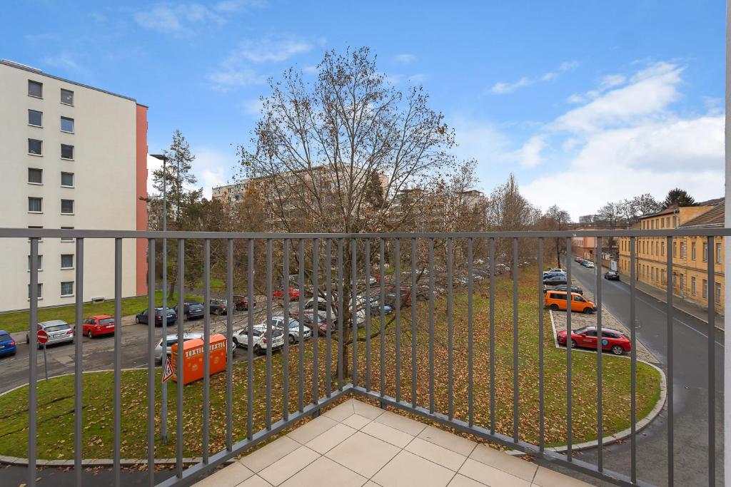 Budova, kde se aparthotel nachází