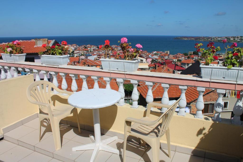 Nespecifikovaný výhled na moře nebo výhled na moře při pohledu z hotelu