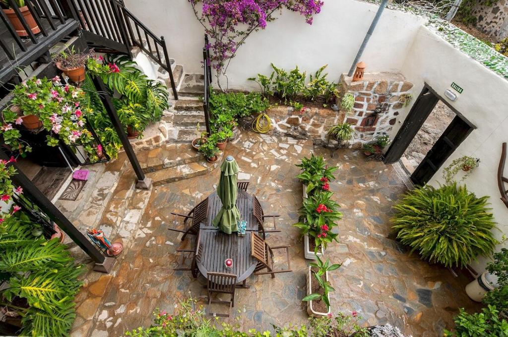 Zahrada ubytování Casa La Fuente