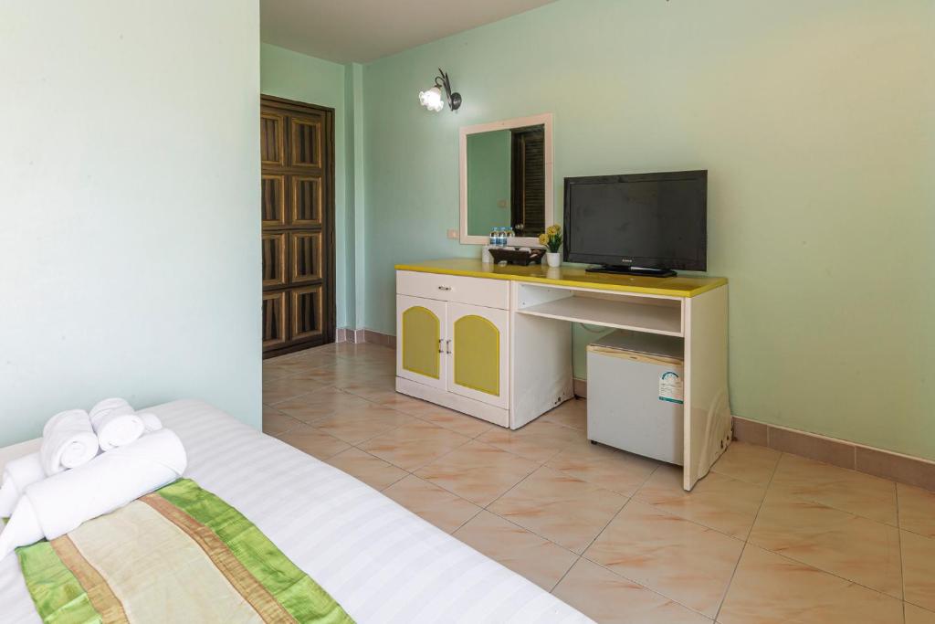 TV a/nebo společenská místnost v ubytování Add Plus Hotel & SPA