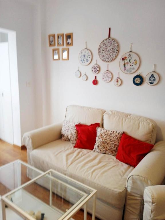 Posedenie v ubytovaní Cozy apartment Torrecilla Beach