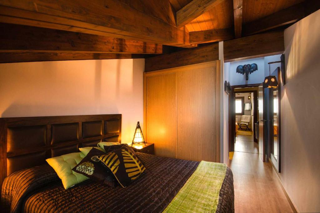 Postel nebo postele na pokoji v ubytování Apartamento La casa Mágica de Llanes