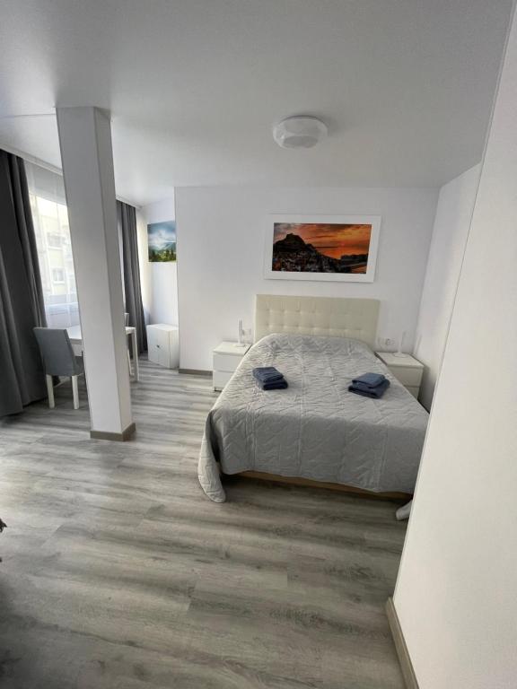 Posteľ alebo postele v izbe v ubytovaní Rambla 43