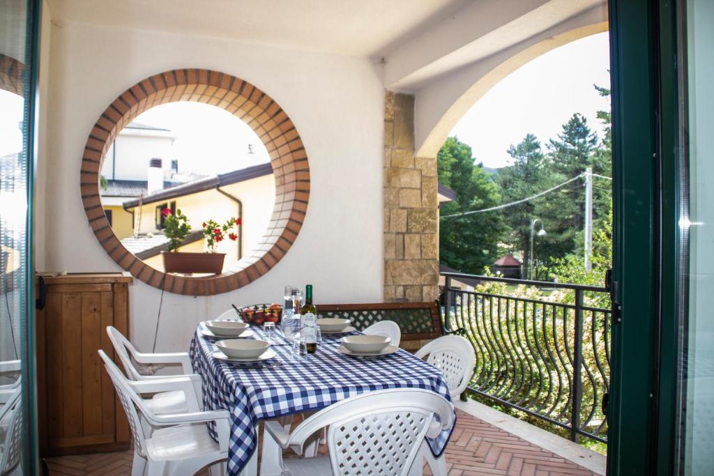 Balkon lub taras w obiekcie Casa Tronola
