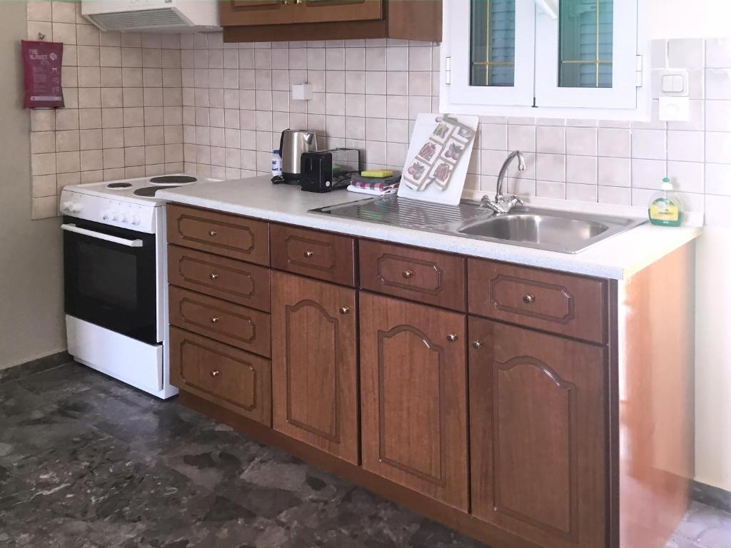Cucina o angolo cottura di Platakia Blu