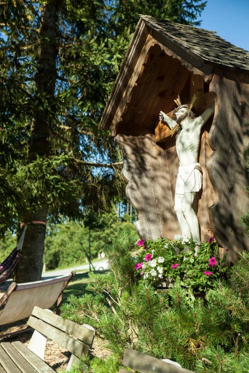 Zahrada ubytování Chalets Weitblick Mariasteinerhof