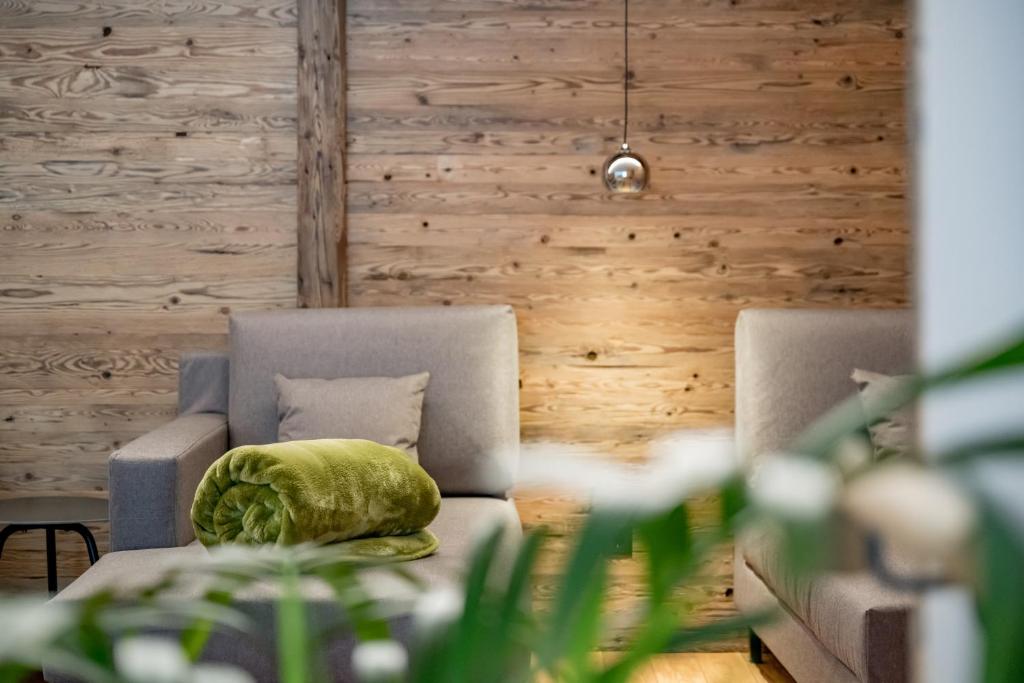 Posezení v ubytování Alpenhotel Zimba