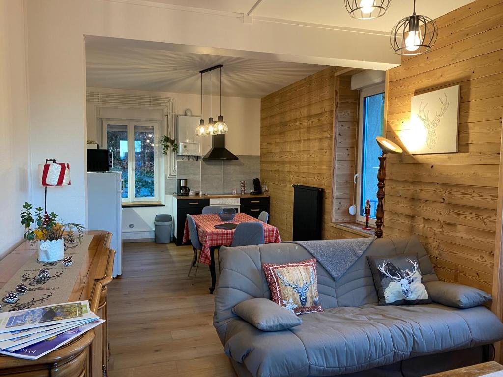 Posedenie v ubytovaní L'apparté de G, Gîte 3 étoiles de montagne cosy