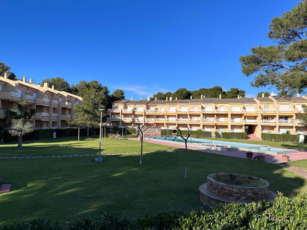 Zahrada ubytování Residencia Guardemar