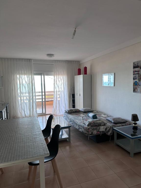 Posezení v ubytování Residencia Guardemar