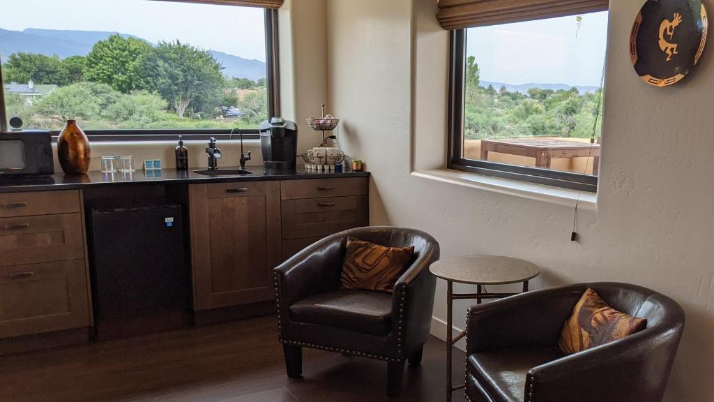 Nespecifikovaný výhled na hory nebo výhled na hory při pohledu z bed and breakfast