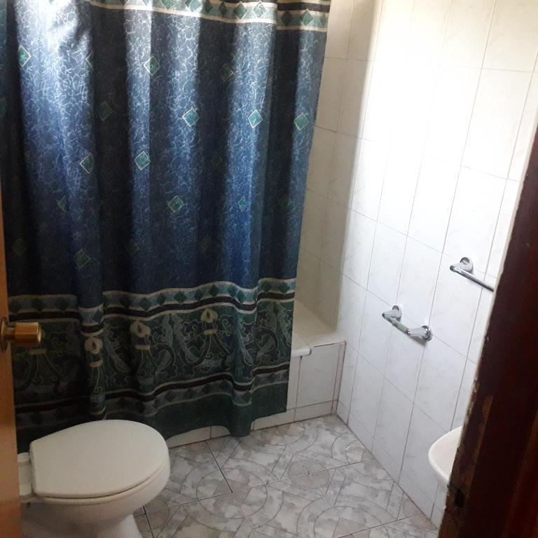 Koupelna v ubytování Hostal Rayen