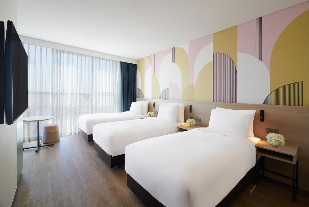 ibis Styles Ambassador Incheon Airport T2 - Superior Suite Mit Drei Einzelbetten