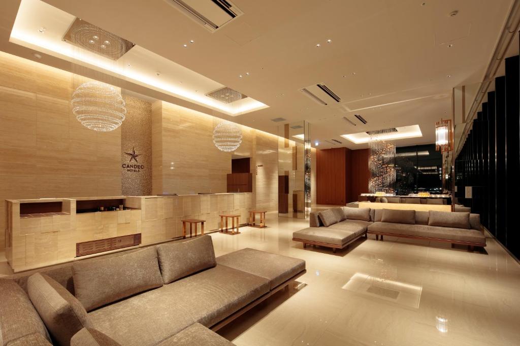 Posezení v ubytování Candeo Hotel Utsunomiya