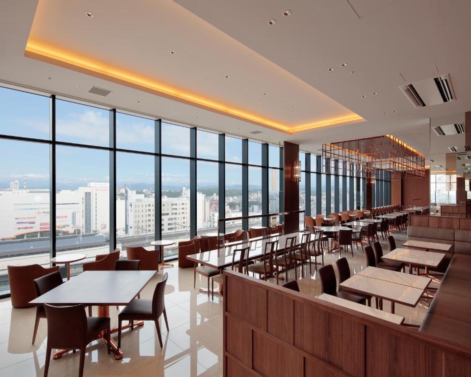 Restaurace v ubytování Candeo Hotel Utsunomiya